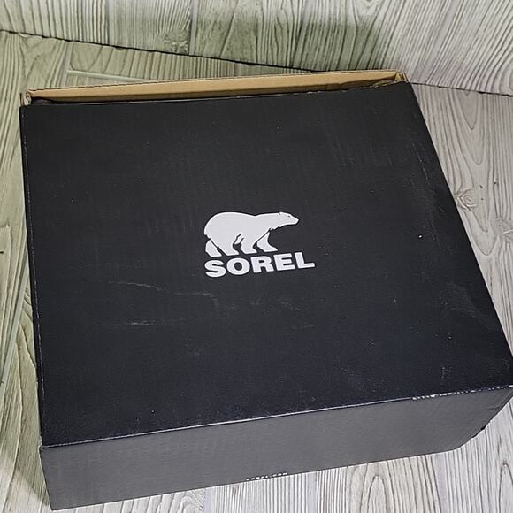 Sorel Cate Lace Up Leather Ankle Boots Womens Size 5 New In Box - Picture 14 of 14